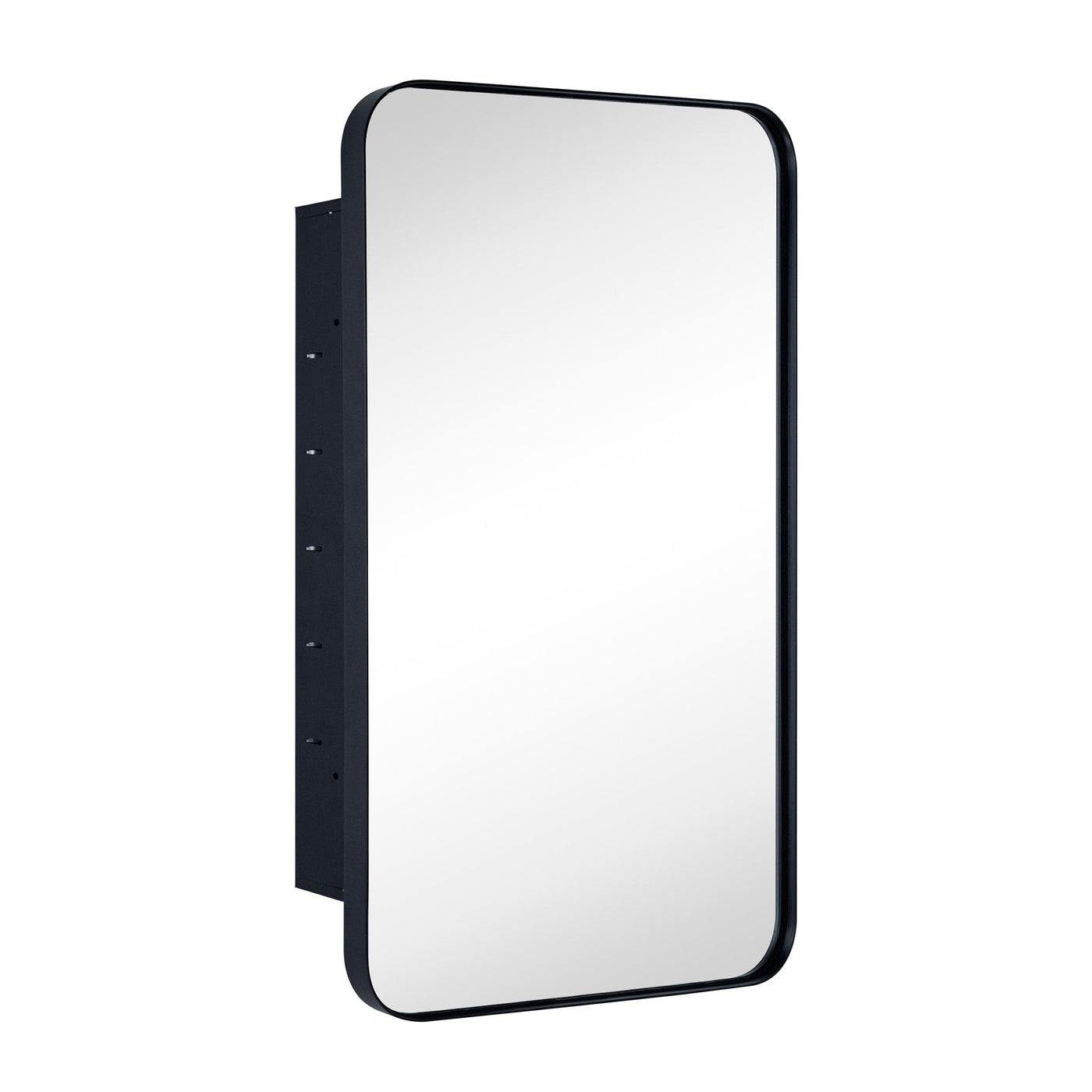 Armoire à pharmacie encastrée TEHOME WH avec miroir et étagères réglables