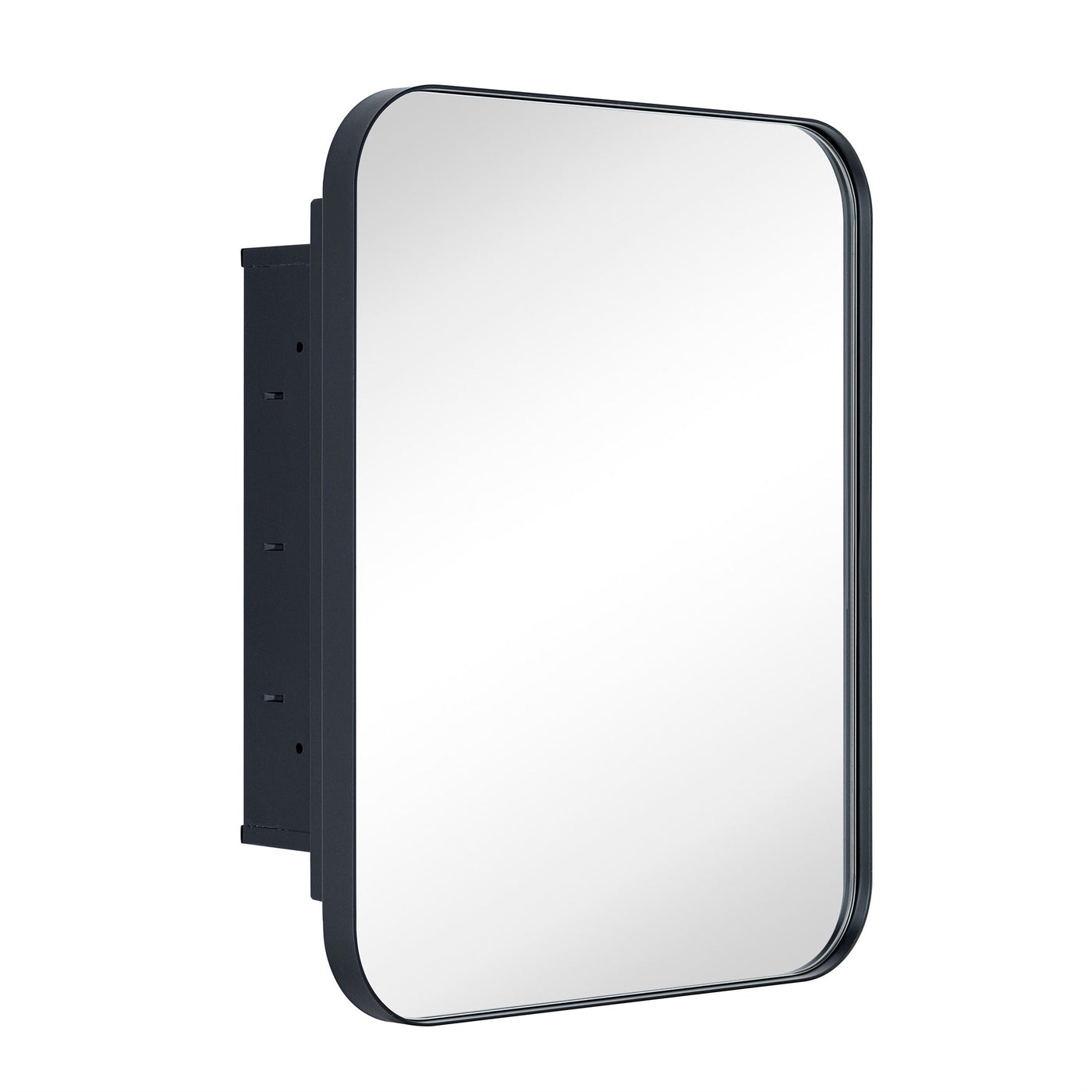 Armoire à pharmacie encastrée TEHOME WH avec miroir et étagères réglables