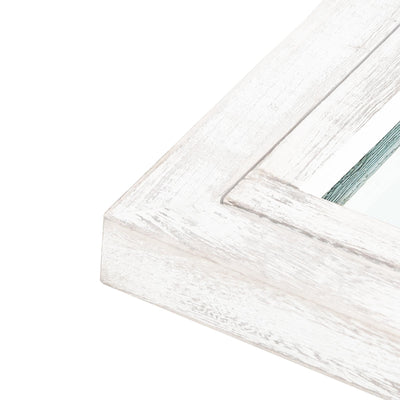 Miroir de fenêtre en bois arqué 71'' L x 31'' l