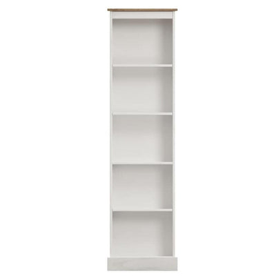 Bibliothèque haute et étroite en bois, collection Corona | Furniture Dash