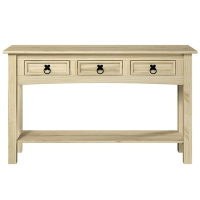 Console d'entrée en bois à 3 tiroirs Corona | Furniture Dash - N/A