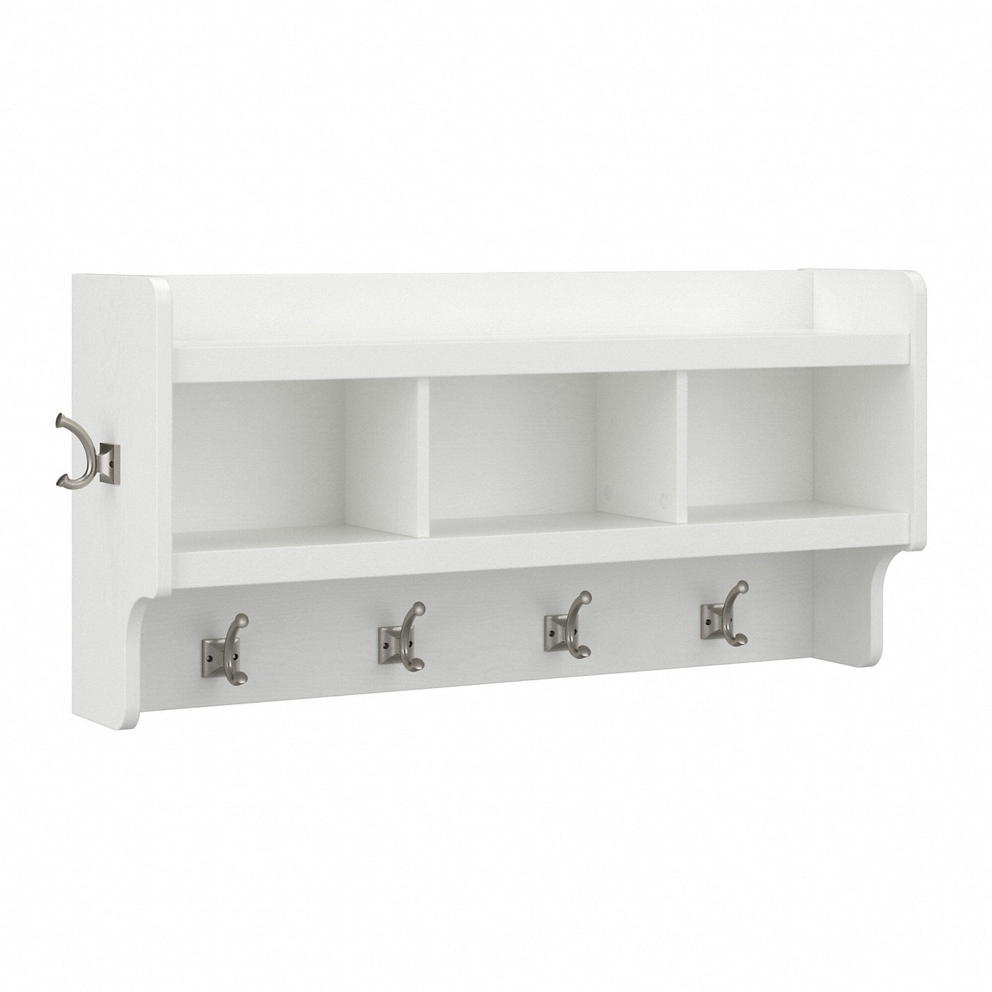 Porte-manteau mural Woodland 40 W avec étagère par Bush Furniture