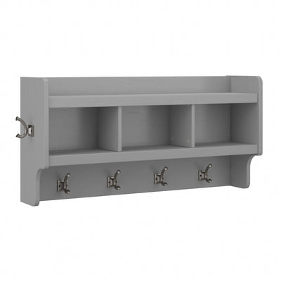 Porte-manteau mural Woodland 40 W avec étagère par Bush Furniture