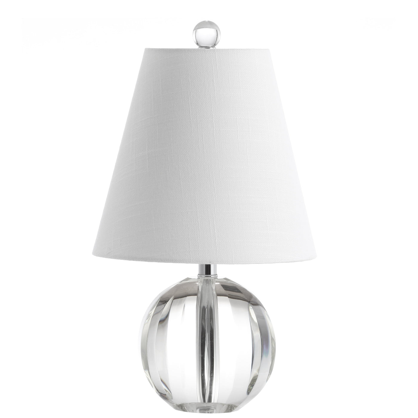 Lampe de table Goddard 16 boules de cristal/métal à LED, par JONATHAN Y