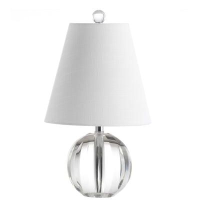 Lampe de table Goddard 16 boules de cristal/métal à LED, par JONATHAN Y