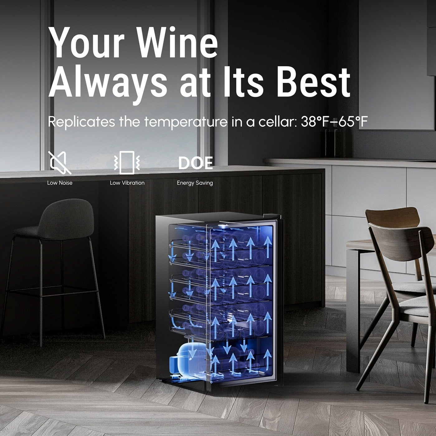 Réfrigérateur à vin/boissons de 17 pouces, 28 bouteilles, en acier inoxydable, pour usage domestique et commercial