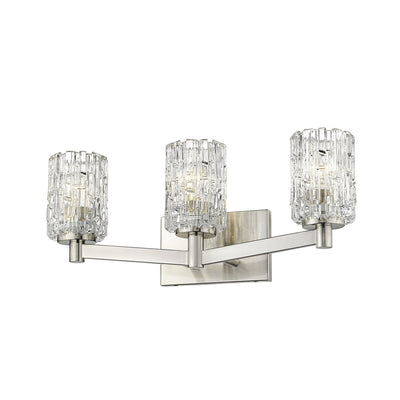 Luminaire de salle de bain Z-Lite Aubrey à 3 lampes de 23 pouces de large