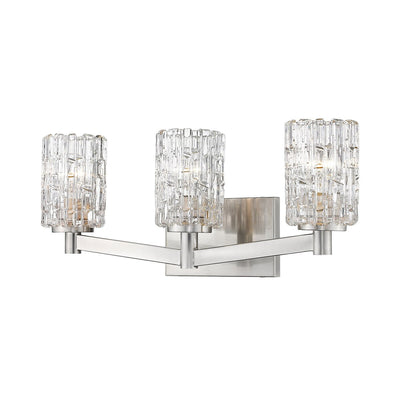 Luminaire de salle de bain Z-Lite Aubrey à 3 lampes de 23 pouces de large